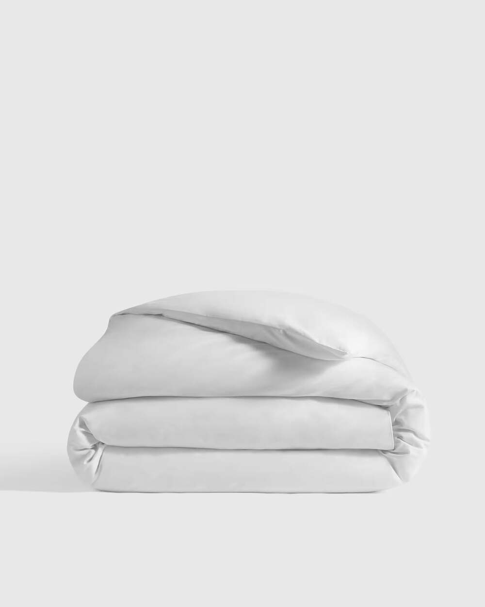 Quince Organic Cotton Percale Duvet Cover White King Cal King NWOT